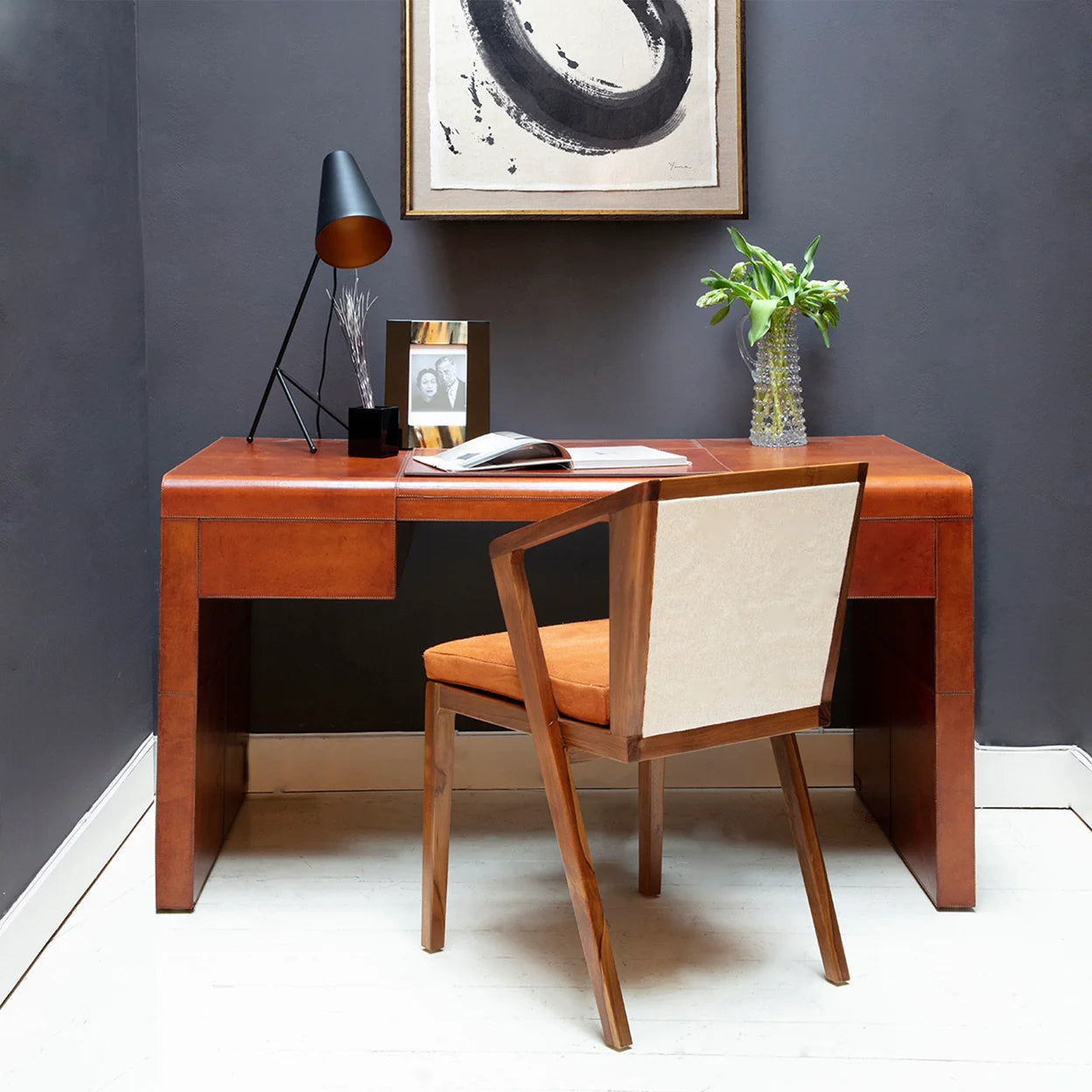 Havana Leather Desk