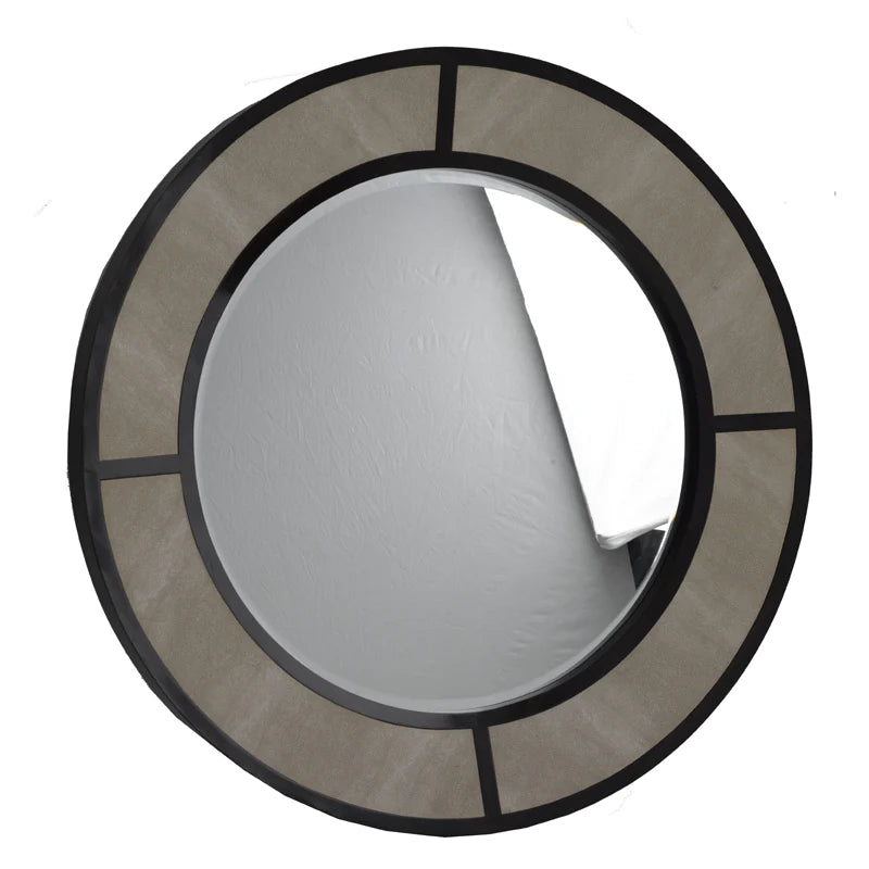 Hudson Deco Round Mirror